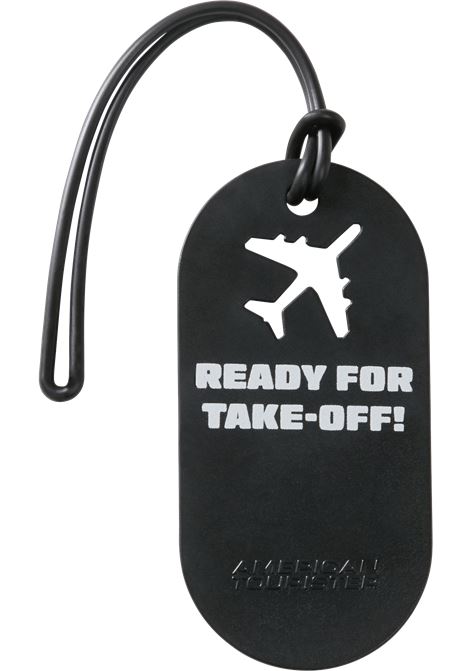 Fun Tags Porta indirizzi - Set di 2 pezzi AMERICAN TOURISTER | LUGGAGE TAG X2 FUNREADY FOR TAKE OFF